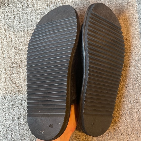 Zadig & Voltaire Alpha Grunge Jewel Buckle Sandals - Picture 8 of 11